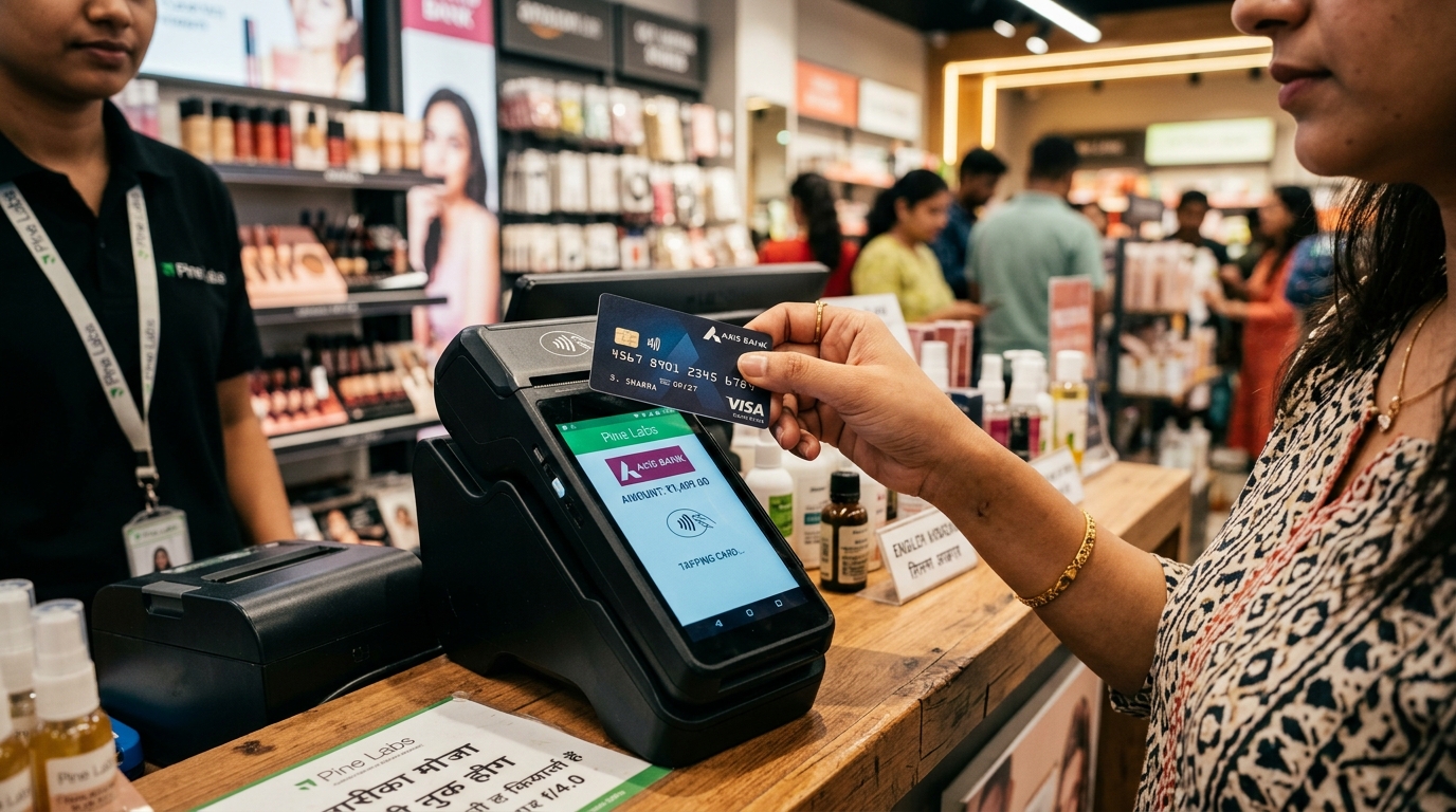 Priyulabs Zero-fraud EDC card swipe and UPI machine integration